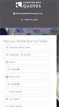 Mobile Screenshot of charterbusquote.org
